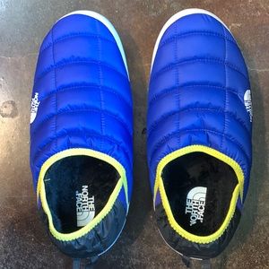 The North Face puffy slip on